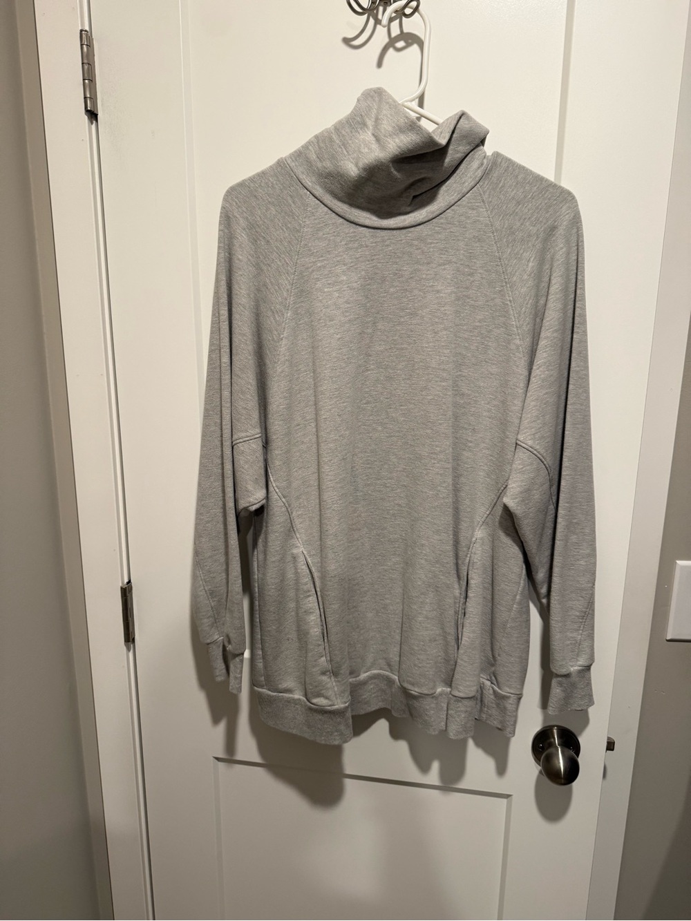 Allison Joy Gray Turtleneck tunic